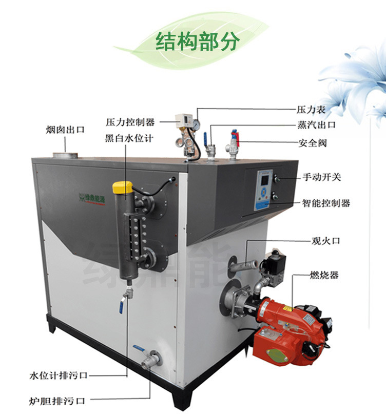 SZS200Q3燃氣燃油蒸汽發(fā)生器詳情頁圖片