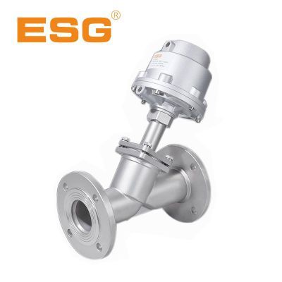 ESG-100系列氣控角座閥，ESG不銹鋼Y型角座閥，進(jìn)口品牌