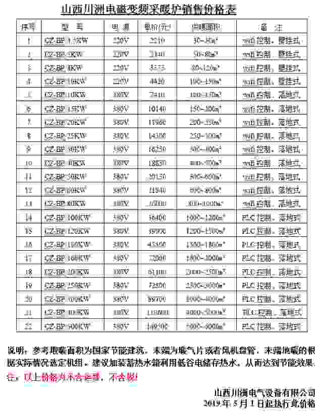 甘肅學(xué)校采暖用電磁感應(yīng)電鍋爐